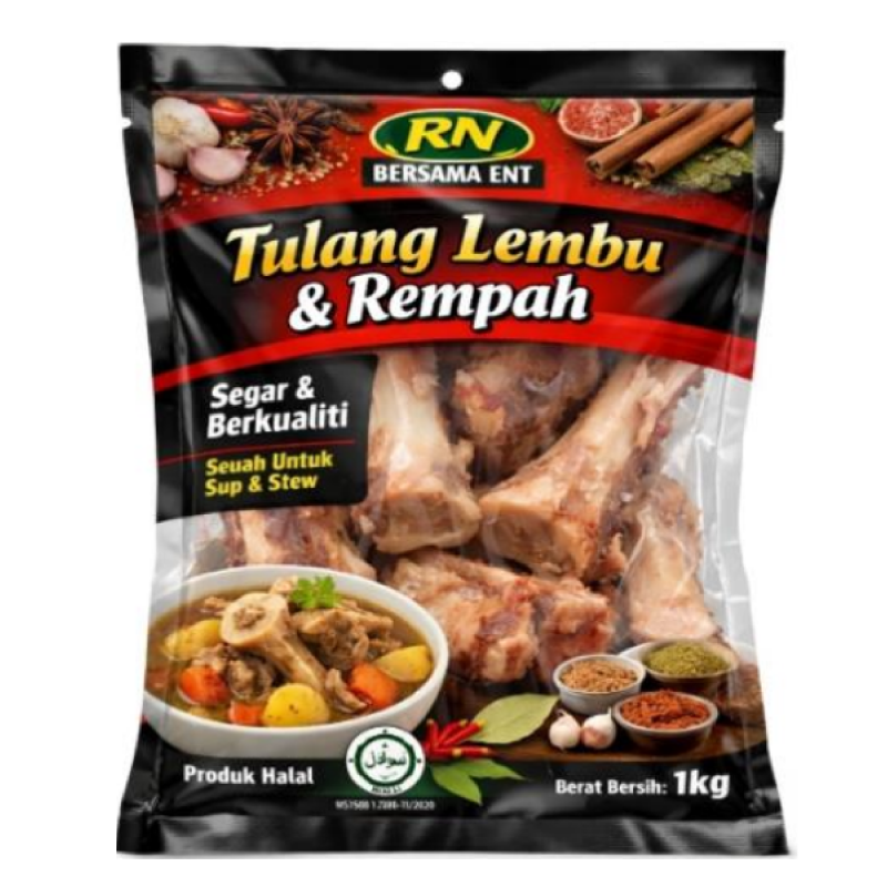 Tulang Lembu Berempah (1KG)